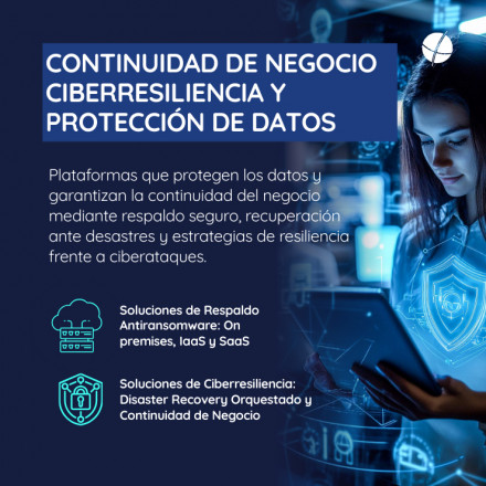 Continuidad de Negocio, Ciberresiliencia y Protección de Datos